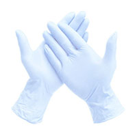 Nitrile Glove White
